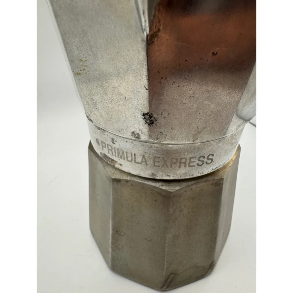 Primula‎ Express Stovetop Espresso Maker Aluminum Moka Pot Silver
